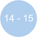 14 - 15