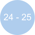 24 - 25